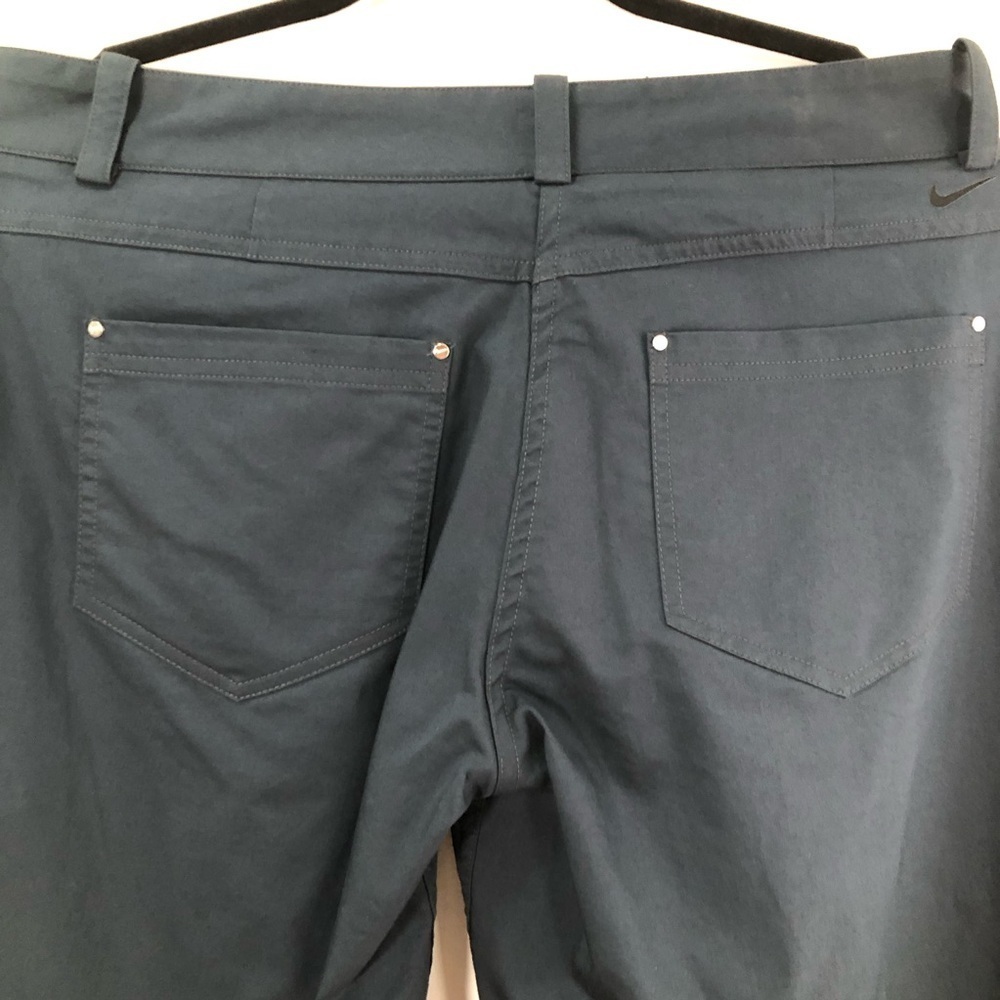 Nike Golf Tour Performance Navy Pants Sz 10 DriFit Athletic Stretchy Functional - Picture 7 of 12